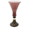 Vaso con piede in oro e rubino Stmtrub