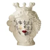 Vaso con testa di Gong Lina