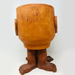Vaso da fiori medio in terracotta Walking Head