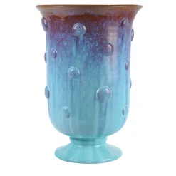 Vaso Decorativo Abisso Caraibi in Ceramica