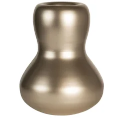 Vaso decorativo Bean Satin Beige #1