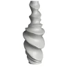 Vaso decorativo grigio piccolo Sharp Pei