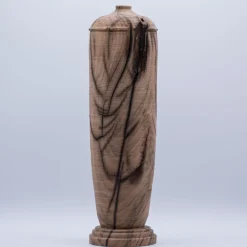 Vaso decorativo in legno