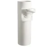 Vaso decorativo Obice David's Eye bianco
