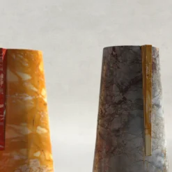 Vaso Elara Breccia di Versailles e Giallo Siena