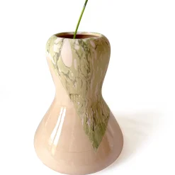 Vaso Fluid Green Marble