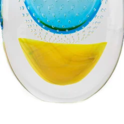 Vaso giallo e azzurro Vrmbicolr