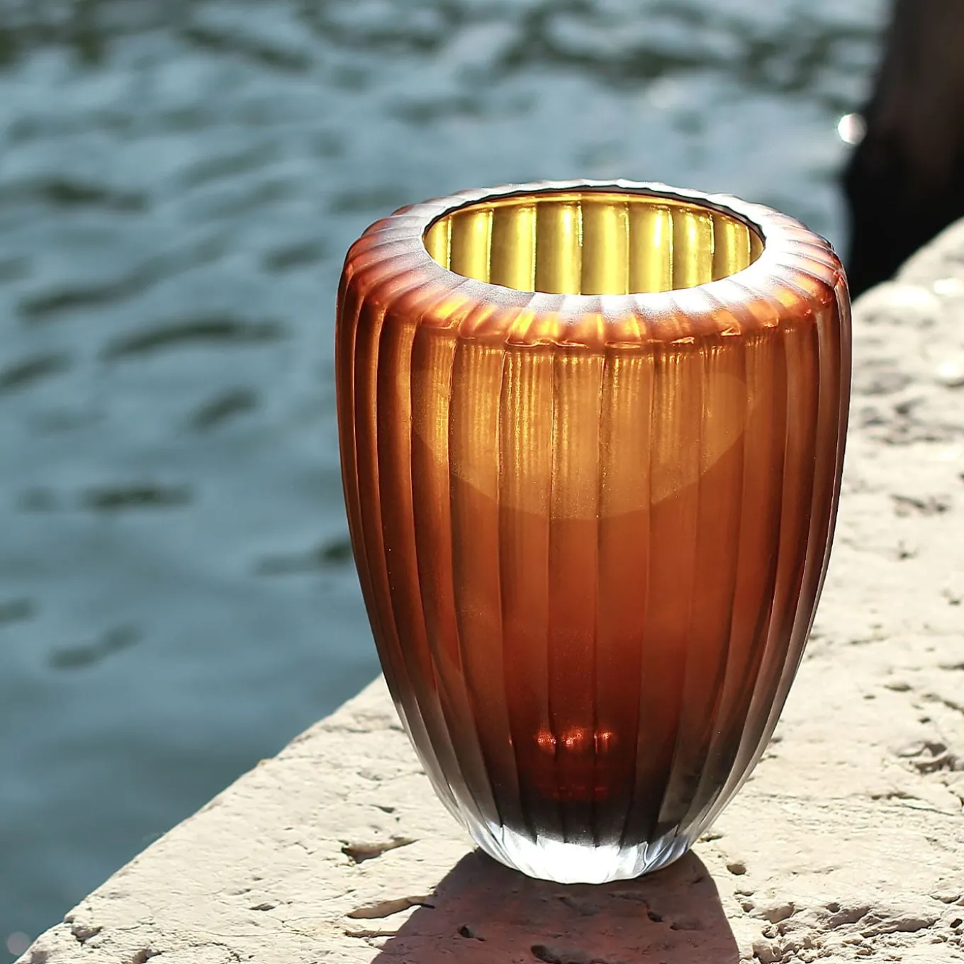 Vaso Goccia Ambra