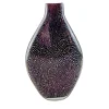 Vaso grande in filigrana bianca e nera Murrine