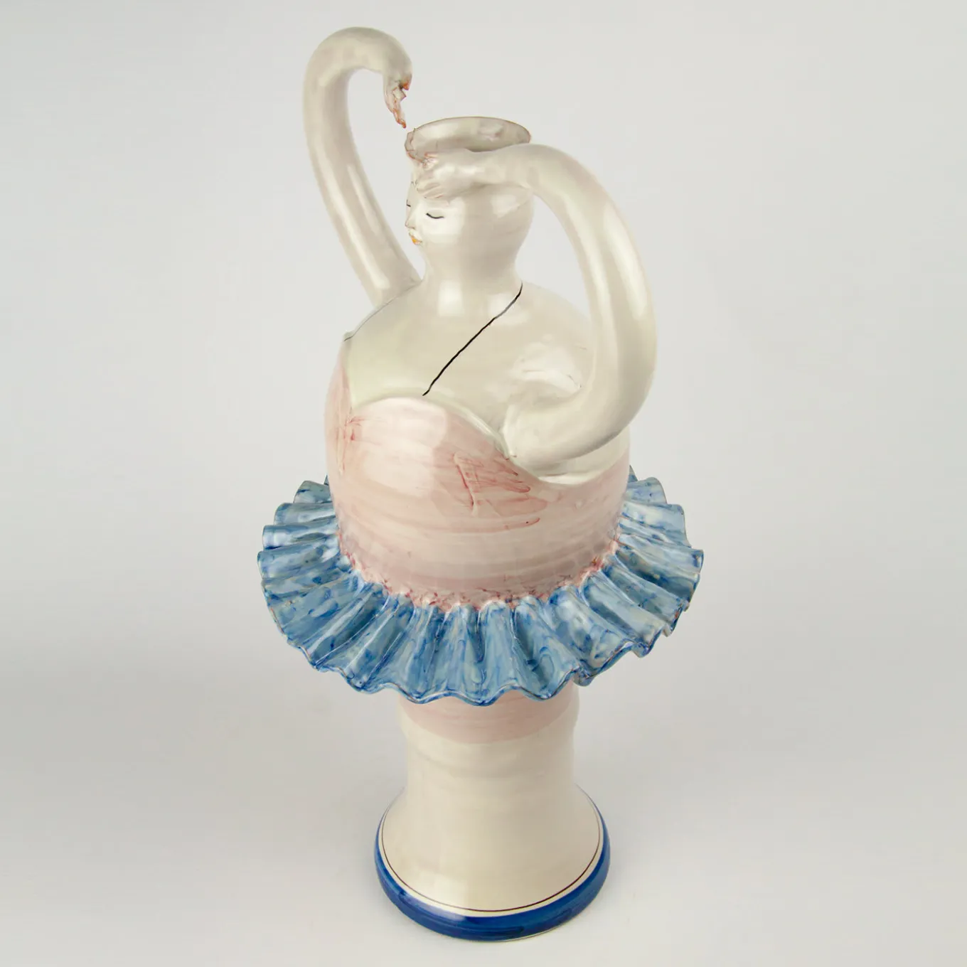 Vaso in ceramica Ballerina Ivory