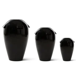 Vaso in Ceramica Giara Nero