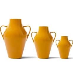 Vaso in Ceramica Quartara Senape