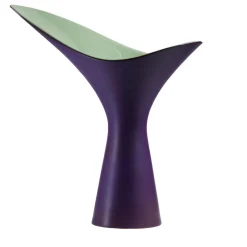 Vaso in Ceramica Viola Scuro Kàlla di Luca Binaglia
