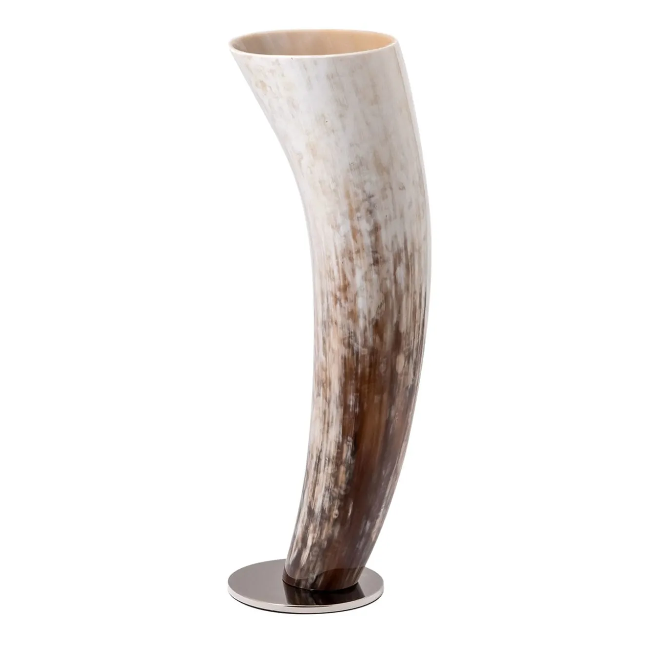 Vaso in corno naturale
