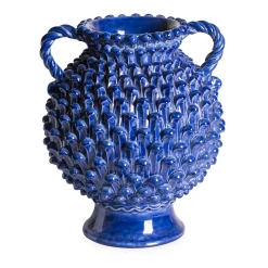 Vaso in maiolica Pigna Reale