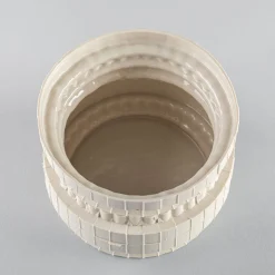 Vaso in Porcellana Bianca Raccordo L