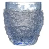 Vaso in vetro azzurro Ghiaccio