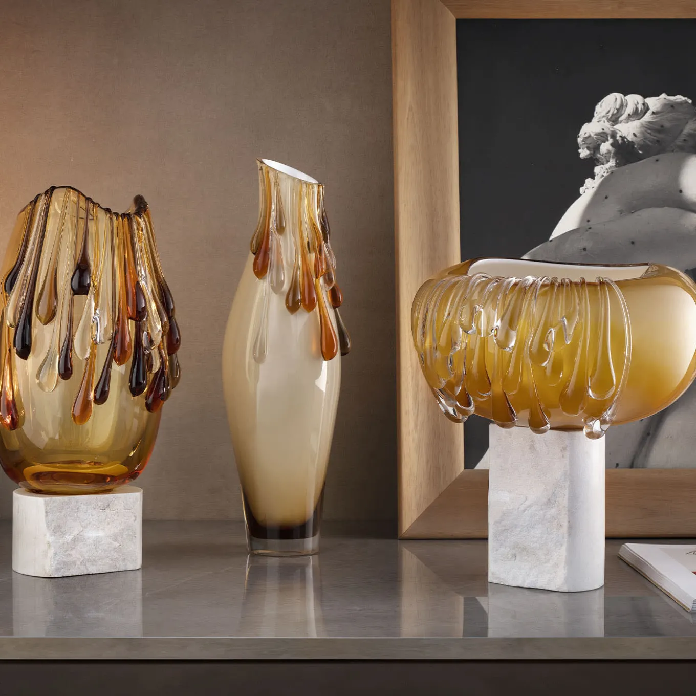 Vaso in vetro di Murano Dodge