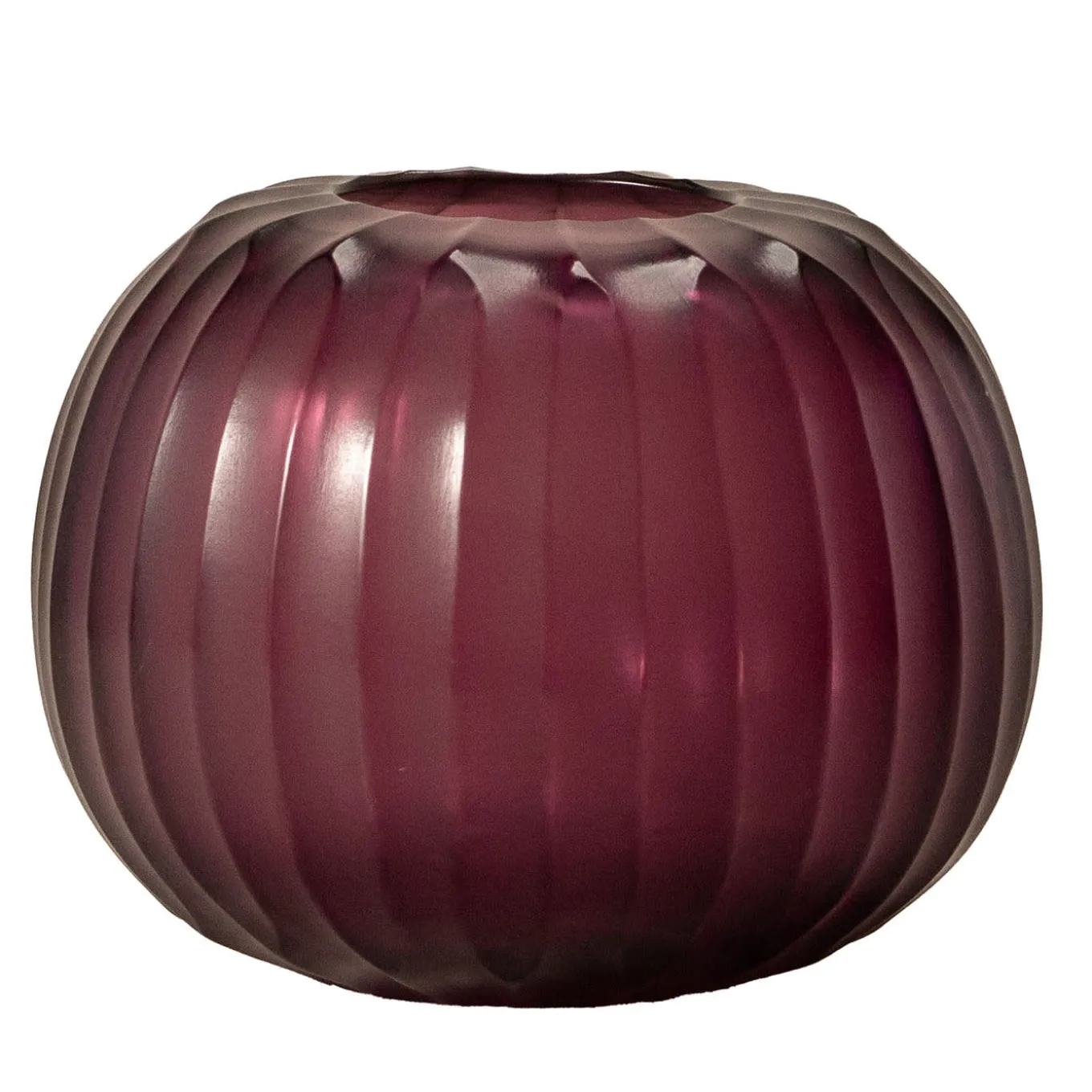 Vaso in vetro Riccio Ametista