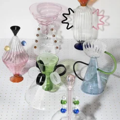Vaso in vetro soffiato a mano Arabesque 03