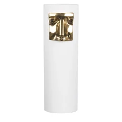 Vaso Juno's Nose Bianco e Oro