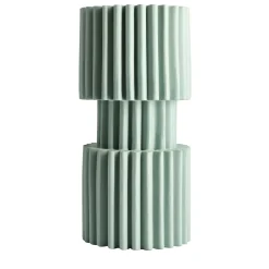 Vaso Medio Verde Acqua Clessidra