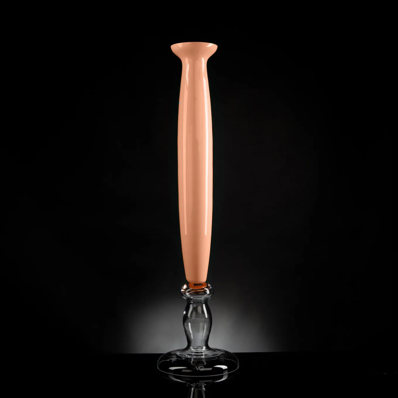 Vaso Mercury arancio cantalupo