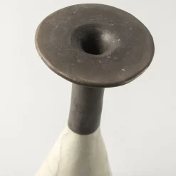 Vaso Misia Naked in ceramica raku di Nino Basso