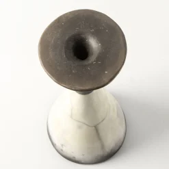 Vaso Misia Naked in ceramica raku di Nino Basso