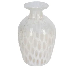 Vaso Murrina in oro 24 Kt e bianco
