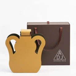 Vaso Otto Mustard/Olive di Gianpaolo Venier