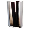 Vaso Ovale Small Striped Gray di Carlo Moretti