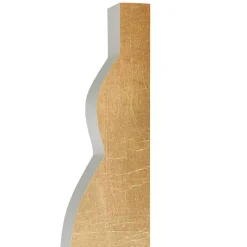 Vaso Pacay alto con foglia d'oro