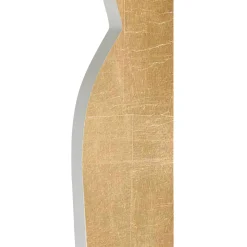 Vaso Pacay alto con foglia d'oro