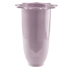 Vaso per fiori Bike in ceramica rosa