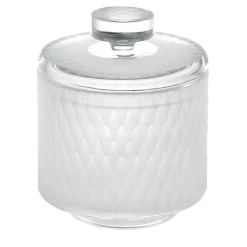 Vaso per gioielli con motivo esagonale