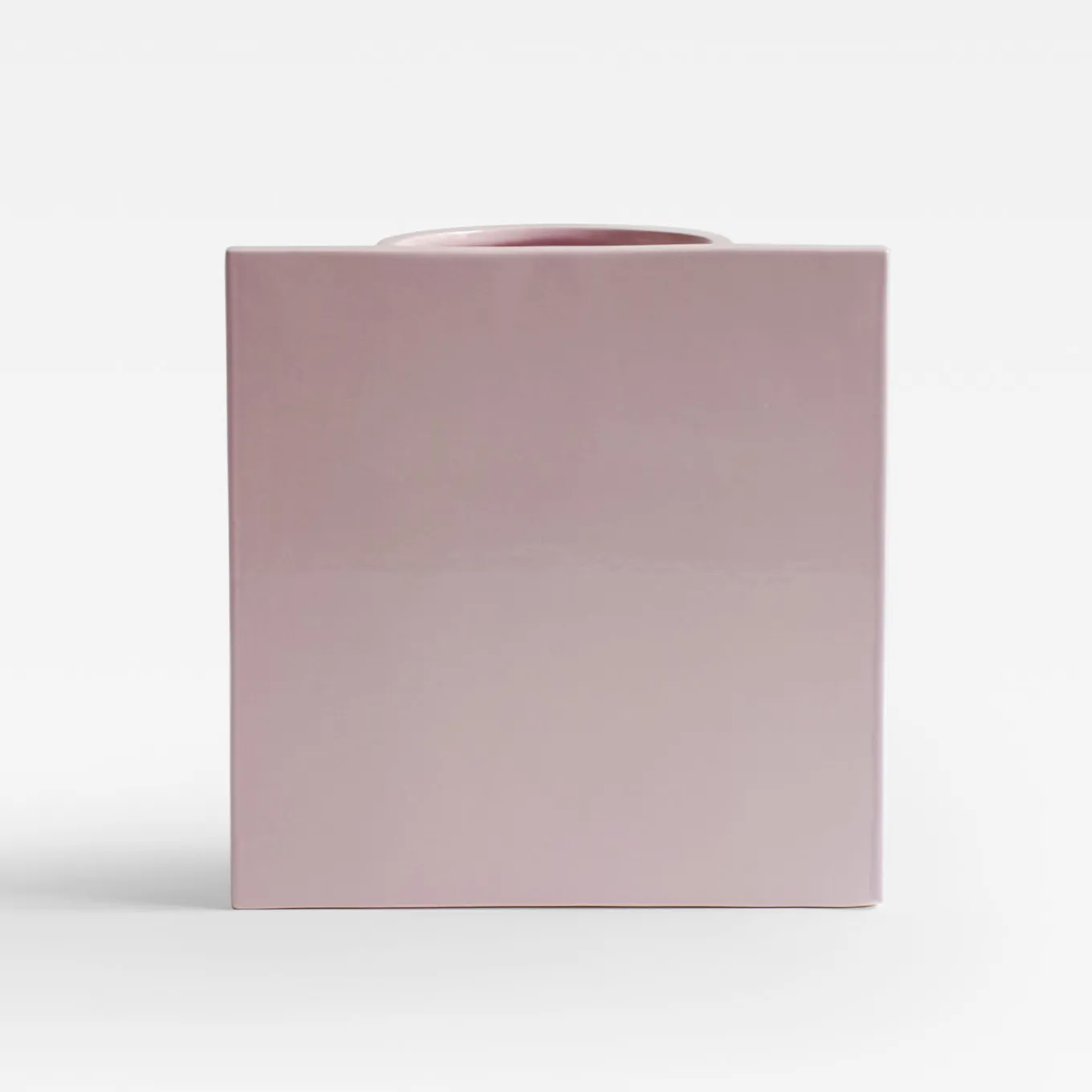 Vaso Queen in ceramica rosa