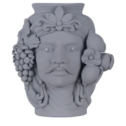 Vaso Sasà grigio chiaro