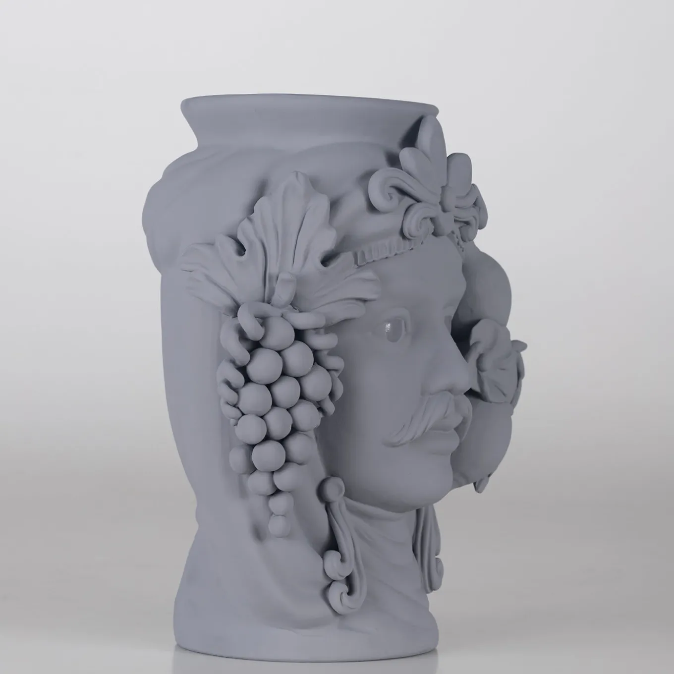 Vaso Sasà grigio chiaro