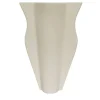 Vaso Schiacciati bianco opaco
