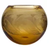 Vaso sferico con gigli