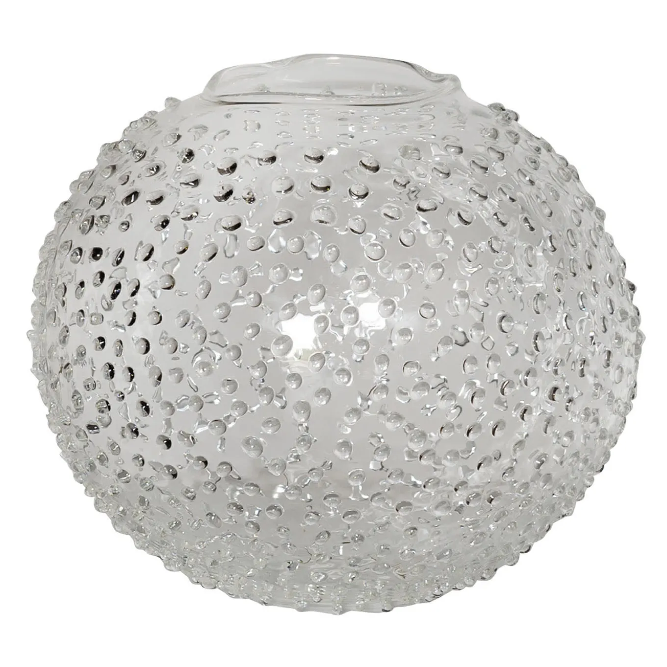 Vaso Sferico in Vetro Rainy Drop
