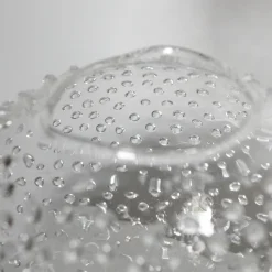 Vaso Sferico in Vetro Rainy Drop
