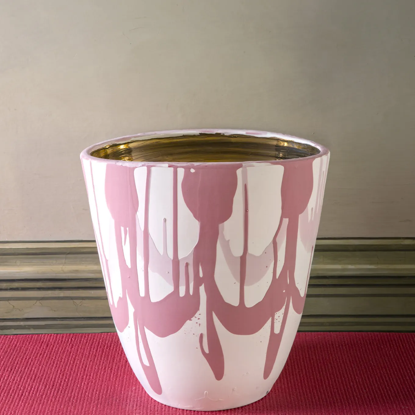Vaso Siena e oro