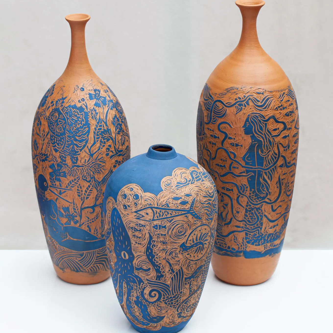 Vaso Sirena Ipnosi di Clara Holt e Chiara Zoppei