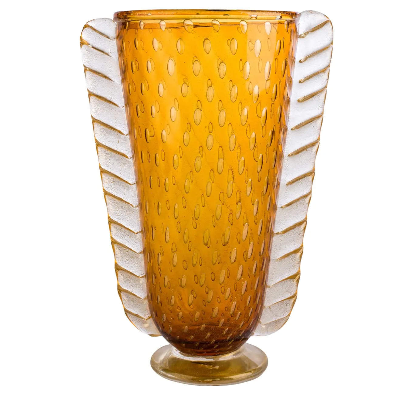 Vaso Stmatcordon in ambra e oro