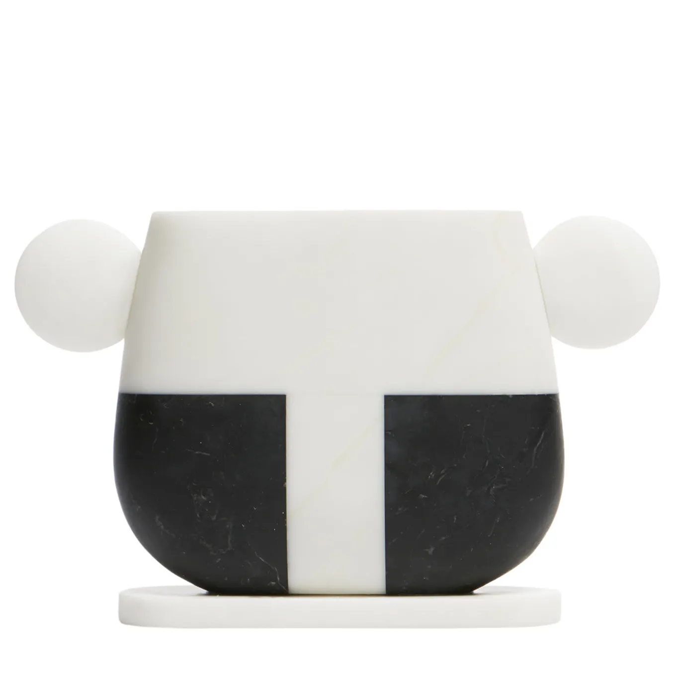Vaso Tacca Black Marquina/White Michelangelo di Matteo Cibic #1