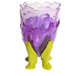 Vaso trasparente Extracolor L di Gaetano Pesce