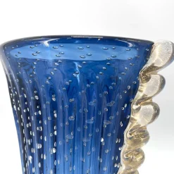 Vaso V-Shaped Balloton blu navy e trasparente