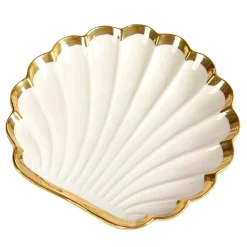 VENTAGLIO PICCOLO A CONCHIGLIA - BIANCO